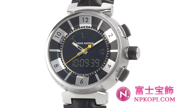 ルイ・ヴィトンタンブールインブラック Q118F